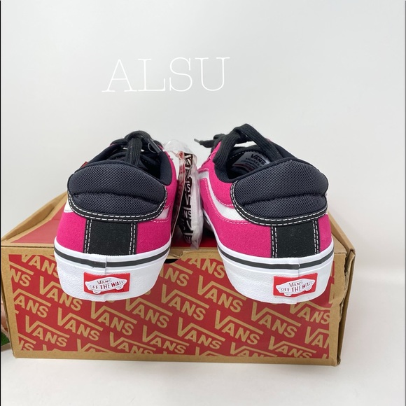 VANS TNT Advanced Protein Black Magenta Suede W - Picture 2 of 8